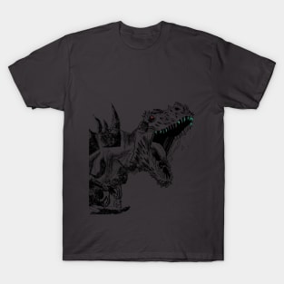 Raging Charax Charcoal Grey Variant T-Shirt